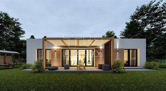 Moderný 4i RD s rovnou strechou – čistý dizajn,... - 2