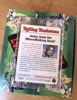 2007 Topps Hollywood Zombies - Wacko Jacko - 2