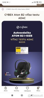 Cybex vajíčko+základňa - 2