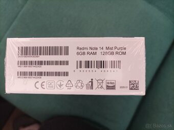 Predám Redmi Note14 - 2