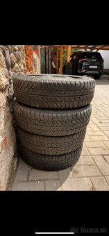Predám plechové disky s pneumatikami 14" – Peugeot 107 / To - 2