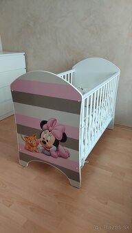 Disney postieľka +matrac, chranic, mantinel, plachty, hračka - 2