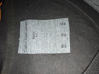 CALVIN KLEIN originál black damske tricko S/M - 2