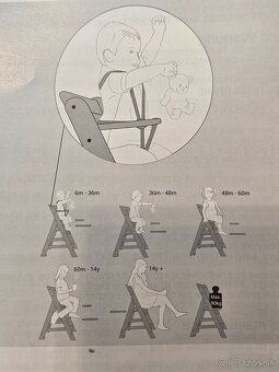 Detska jedalenska stolicka Hauck alpha - 2