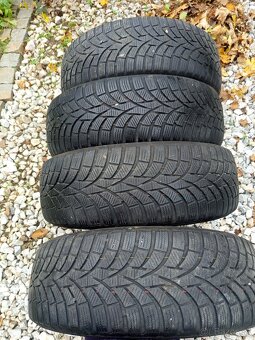 Pneumatiky Toyota zimné + Alu disky elektróny 195/65 R 15 - 2
