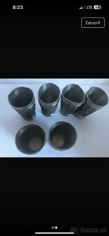 Cinove stamprle pohare 6 ks - 2