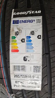 Letné pneu 205/55 R16 úplne nové - 2