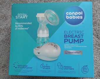 Canpol babies elektrická odsávačka mlieka - 2