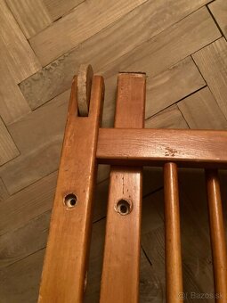 Detská drevená postielka za čokoládu - 2