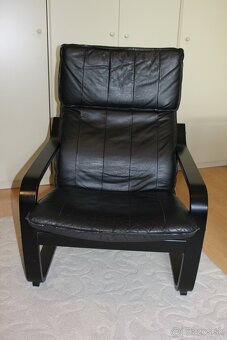 Kožené kreslo pravá koža - 2