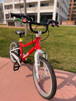 Predam Bicykel WOOM 3 – červený + stojan - 2