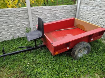 Vozík za malotraktor - vlečka - 2