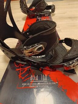 Snowboard Gravity Alta + viazanie Burton Custom - 2