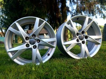 Hliníkové disky,alu.disky 5x112 R17 Audi elektróny,VW,Škoda, - 2
