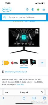 Herný Pc / monitor - 2