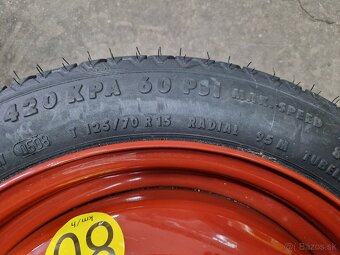 Dojazdové koleso / rezerva 15" SUZUKI 4x100 - 2