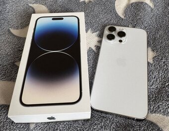 iPhone 14 Pro Max, Biely / Silver - 2