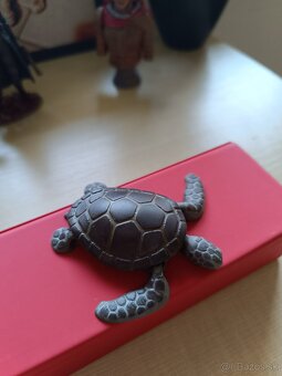 Ručné maľovaný 3D model korytnačky - 2