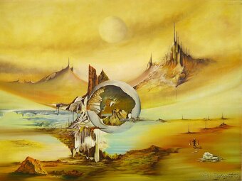 Obraz - Planetárna Krajina - Súčasné umenie - 2