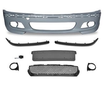 Predny M paket naraznik pre BMW E46 sedan touring - 2