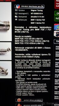 Downpipe Wagner Tuning BMW F20/F21 m135i - 2