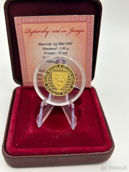 Extra vzácny Dukát Rád svätého Juraja len 10 kusov Kremnica - 2