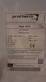 Elektrokotol Protherm Raja 14kw - 2