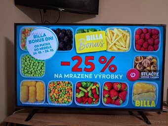 Predám 4K UHD SMART TV HISENSE 43B7100 - 2