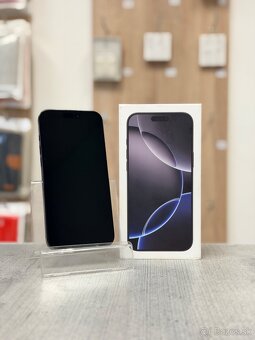 100% BATÉRIA - Apple iPhone 16 Pro Max 256GB Black Titanium - 2