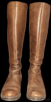 Dámske kožené čižmy Remonte Rieker - 2