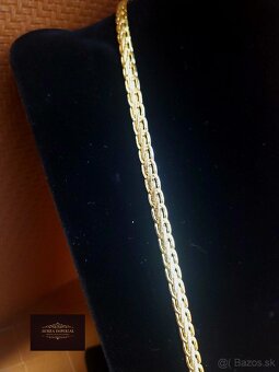 Krásna Pozlatená Retiazka s Príveskom 50cm - 2