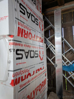 Polystyrén, dilatačná páska, štartovacie lišty - 2