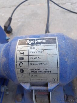 Predám dvojkotúčovú brúsku - 2