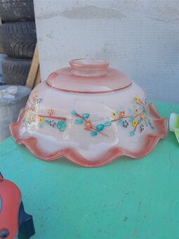 Predám staré  tienidlá na lampu - 2