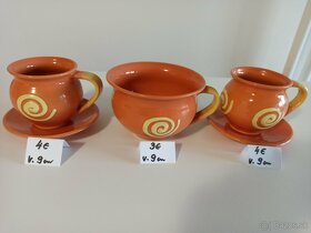 Keramika, nádoba, svietnik, šálka, tanier, džbán, svetlonos, - 2