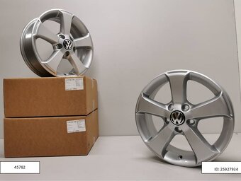 Vw orig. alu disky 6J R16 5x112 ET50 Golf, Touran 1257 - 2
