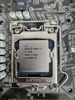 Asus B150m-K + Intel i5 6400 - 2