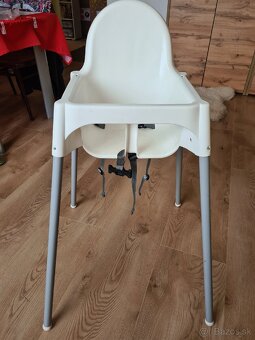 Predám detsku jedálenskú stoličku Ikea - 2