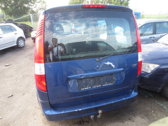MERCEDES VANEO 1.6 BENZIN - ROK 2002 75 KW, diely - 2
