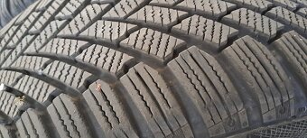 Predám 4ks jazdené zimné 205/55r16-91H Continental - 2
