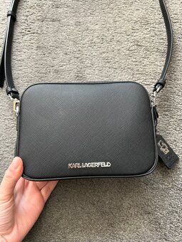 Krásna čierna kabelka Karl Lagerfeld - 2