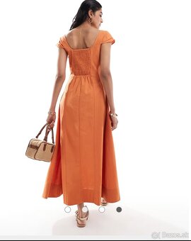 Krasne lanove saty zn. ASOS - 2