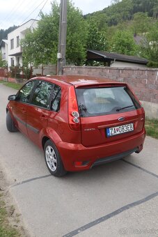 FORD FIESTA 1,6TD GHIA, 2007, Oranžová metalíza tmavá - 2