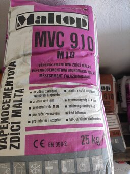 Murovacia malta MVC 910 25kg - 2