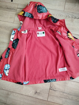 Jesenná nepremokavá zateplená bunda 110 - 2