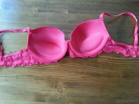 Červená podprsenka 75B - 2