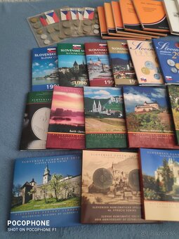 Ročníkové sady mincí Československa/Slovenska 1980-2022 - 2