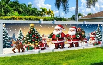 VIANOCE - NÁDHERNÝ BANER NA PLOT, BALKÓN,TERASU... - 2