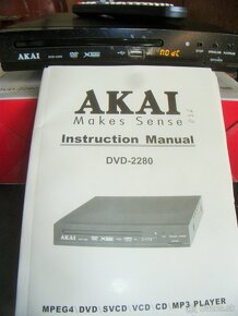 Predám Akai Dvd,MP3 prehrávač. - 2