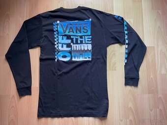 Vans tričko M - čierne - 2